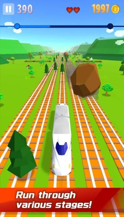 超级列车运行游戏(trainrun)下载,超级列车运行,列车手游,闯关手游