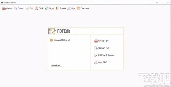 WidsMob PDFEdit下载,PDF编辑器,PDF编辑