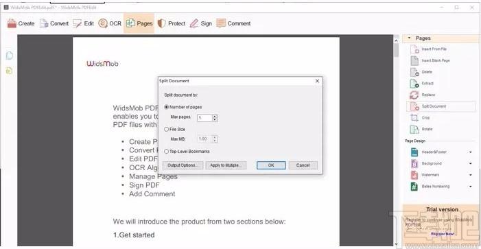 WidsMob PDFEdit下载,PDF编辑器,PDF编辑