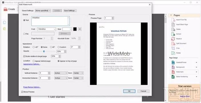 WidsMob PDFEdit下载,PDF编辑器,PDF编辑