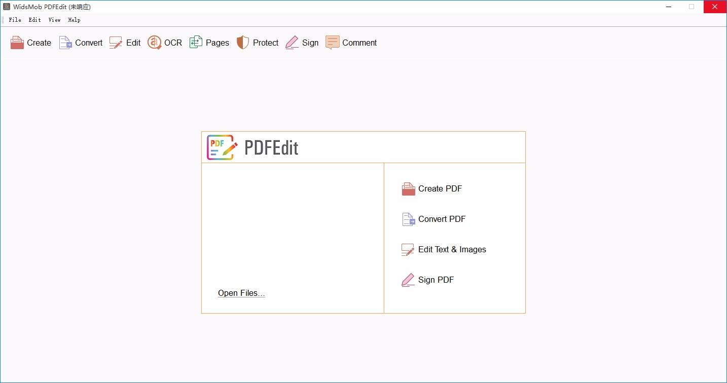 WidsMob PDFEdit下载,PDF编辑器,PDF编辑