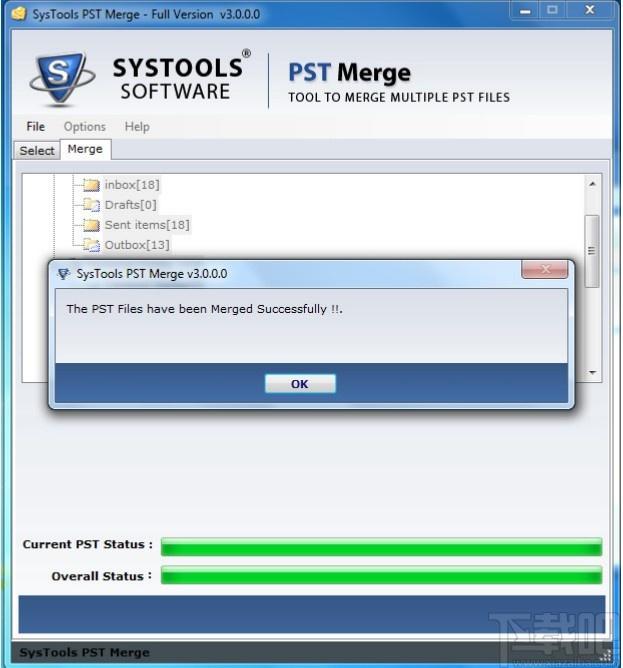 SysTools PST Merge下载,PST文件合并工具,PST文件合并