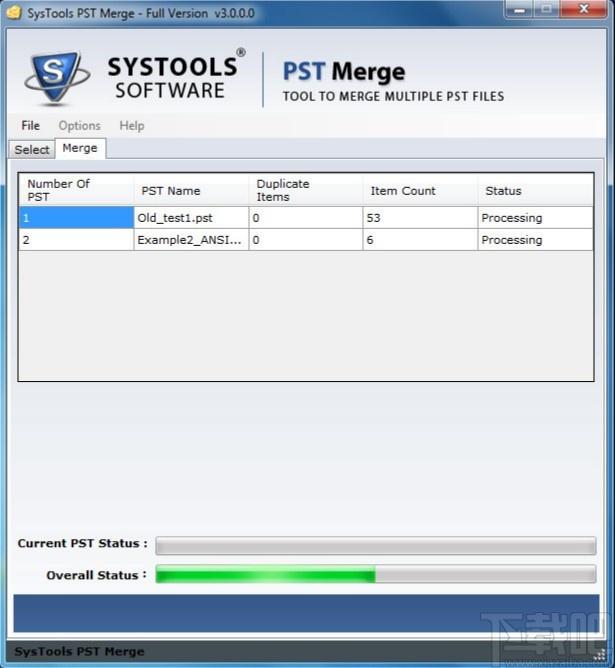 SysTools PST Merge下载,PST文件合并工具,PST文件合并